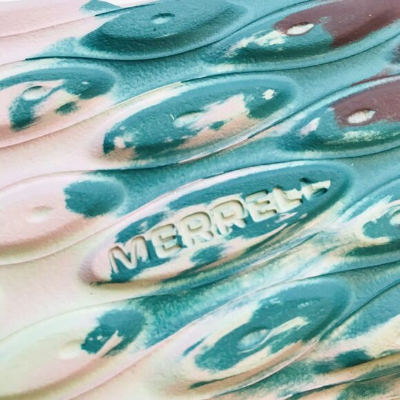 Merrell Hydro Moc Drift Shoes Unisex M 8.5 - W 10 Aqua/Lav/Plum Water Sandals - Picture 13 of 13